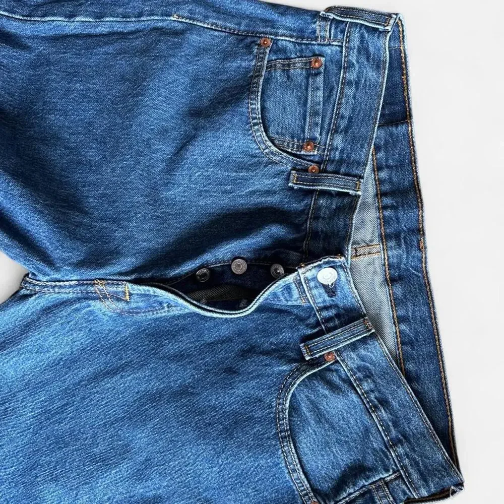 Levi's 501 Original Fit Men's Blue Jeans 34x32